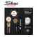 타이틀리스트 Pro V1 골프볼+칩볼마커+그린보수기 볼마커 (골드) + 자석티 세트