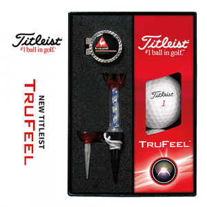 타이틀리스트 트루필 골프볼 볼마커 (실버) 자석티 세트