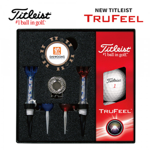 타이틀리스트 트루필 골프볼+칩볼마커+ 자석티세트