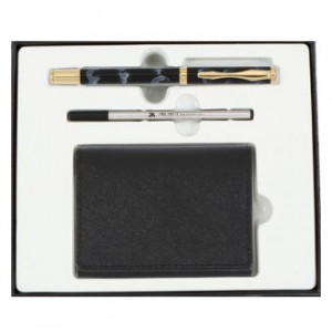 금장 수성펜 리필심 사피아노 소가죽 명함지갑