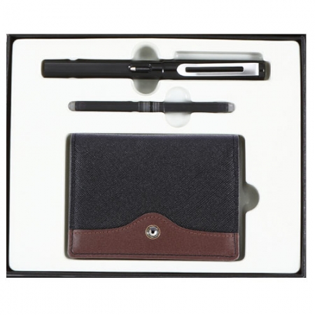 샤르망만년필+블랙다이아소가죽명함지갑 #2