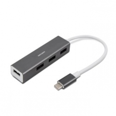 유니콘 TH- 400C C타입 4포트 USB 3.0 허브