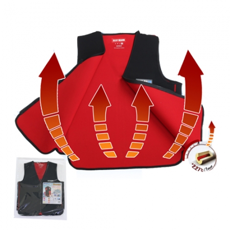 {발열조끼}개별OPP포장/4가지사이즈/인쇄가능 #2