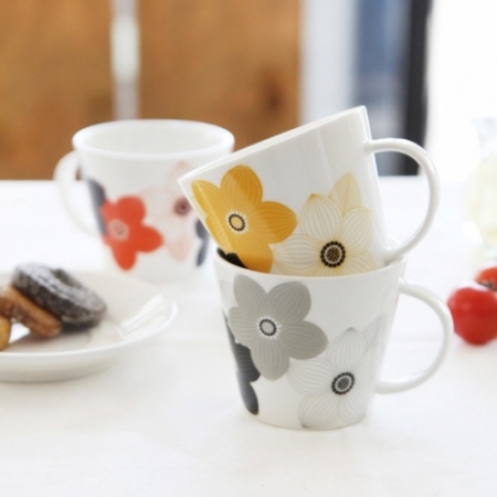 에코키친 꽃잎 패턴머그 KA0164 #2
