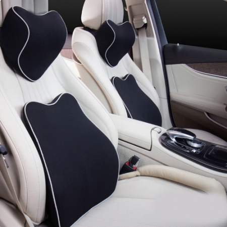 CT 3D 통기성 니트 안심 메모리폼 차량용 목쿠션 CBH274 #2