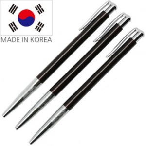 진갈 은장 노크펜 볼펜 // 국산