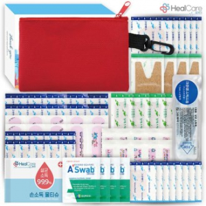 레드 파우치 구급함 14호 (68P)