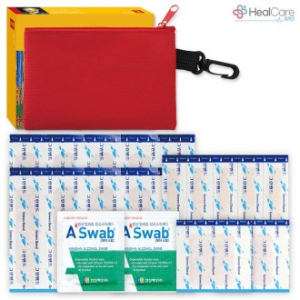 레드 파우치 구급함 2호 (19P)