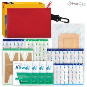 레드 파우치 구급함 5호 (18P)