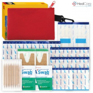 레드 파우치 구급함 6호 (24P)