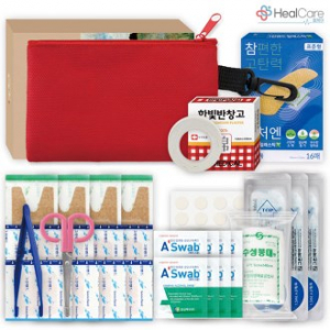 레드 파우치 구급함 30호 (28P)