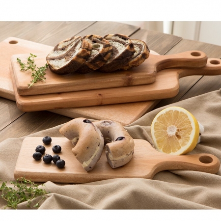 마호가니 플레이팅 도마 핸들형(S) #2