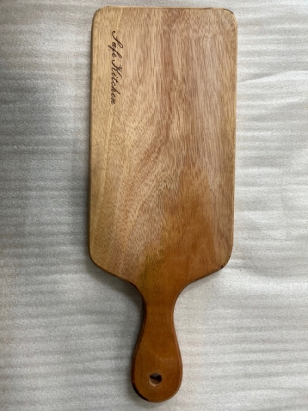 마호가니 플레이팅 도마 핸들형(S) #5