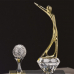 작은이미지: 금속 크리스탈 골프트로피 50 #3