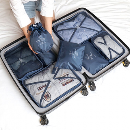 [보타디자인] 여행용 파우치 나일론 타슬론 8종 세트 #2