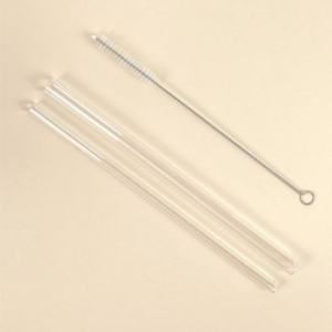 유리 스트로우, 유리 빨대