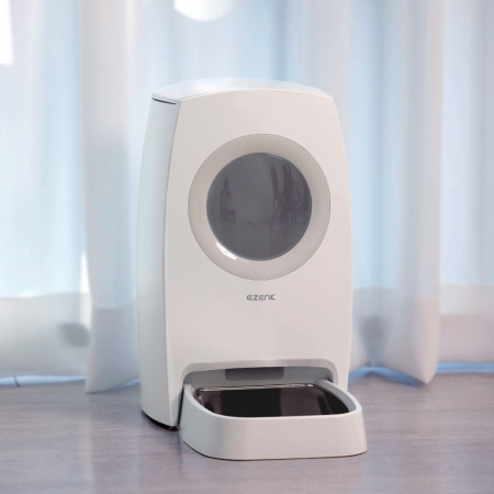 이젠케이 펫 강아지 고양이 자동 급식기 음성기능 #2