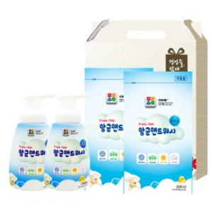프레시웰 항균 핸드워시 용기 2개 리필 2개세트