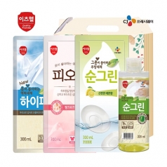 CJ 이츠웰 세제 4종 세트