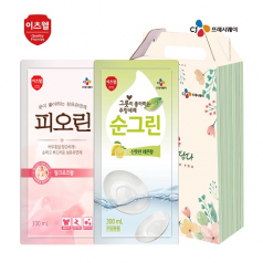 CJ 이츠웰 피오린 섬유유연제 + 순그린 주방세제
