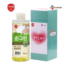 CJ 이츠웰 순그린 주방세제 용기 320ml