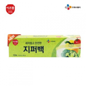 CJ 이츠웰 지퍼백 10매