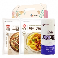 CJ 부침가루, 튀김가루, CJ 키친타올3종