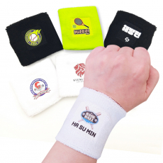 커스터마이징 손목아대, 스포츠 아대, 스포츠 동호회 관공서 행사 기업 행사 [국산 손목 아대 풀컬러 인쇄]