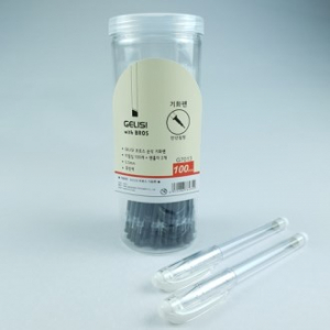 브로스 기화펜 리필 100개 세트 만년필형