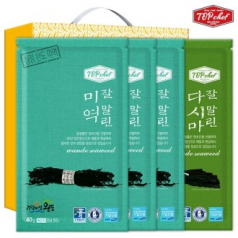 탑셰프 잘말린 미역 40g 3P 다시마 50g 4종