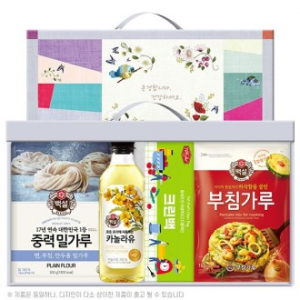 CJ 백설 카놀라유 / 밀가루 / 부침가루 / 크린백 (4종)