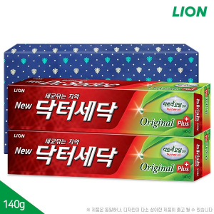 CJ 라이온 닥터 세닥 치약 100g 2P