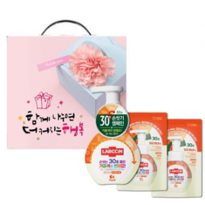 애경 랩신 컬러 체인지 핸드 워시 선물세트
