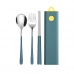 작은이미지: 휴대용 수저 3종 세트 (포크 포함) #2