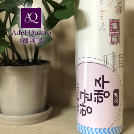 재사용가능!!아델 향균행주 롤25P(스티커 인쇄) #2