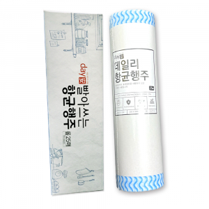 재사용 가능한 데일리 항균 행주 롤 25P