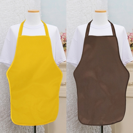 식당 업소용 손님용 방수 앞치마 (무지 목걸이형) // [국내 제작] #5