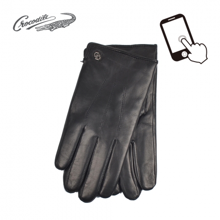 크로커다일 CDM- 01 터치 남성 가죽 장갑 #2