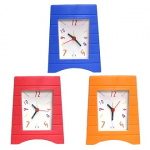 사각 라운드 탁상시계