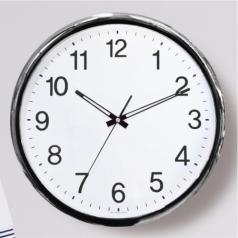 350 크롬 고딕숫자벽시계