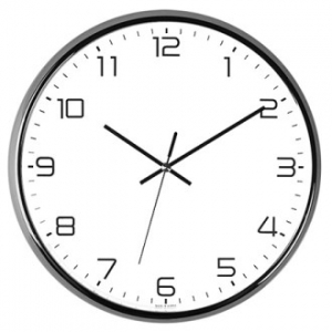 그란 크롬 벽시계 290