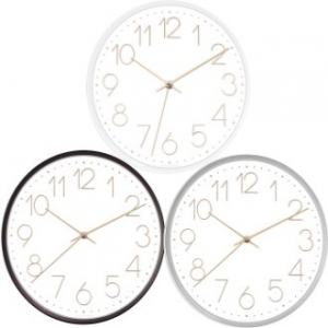 무소음 세련 금박 벽시계 280