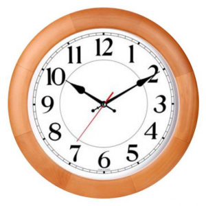 원목 벽시계 SS-613 40cm