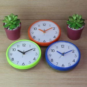 칼라 원형 흡착 시계