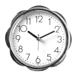 크롬 플라워 흡착 시계