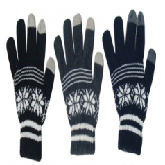 스마트폰 터치 장갑 눈꽃 장갑 일반형