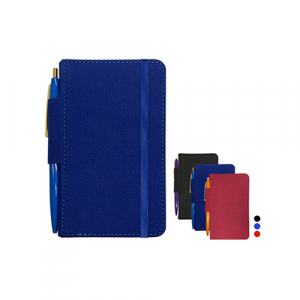 [BIC] 미니 노트북 세트 (빅 클릭골드 볼펜 + 밴딩 양장 미니 노트)