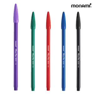 모나미 프러스 볼펜 3000 // 편안한 사용감