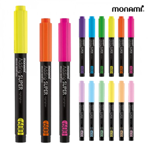 모나미 에딩 슈퍼 형광펜600 // 다양한 색깔