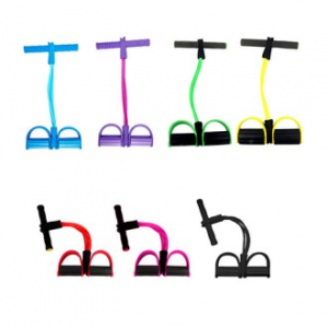 딕스포츠 4줄 튜빙밴드, 스트레칭 전신 튜빙 밴드 운동 밴드 4줄